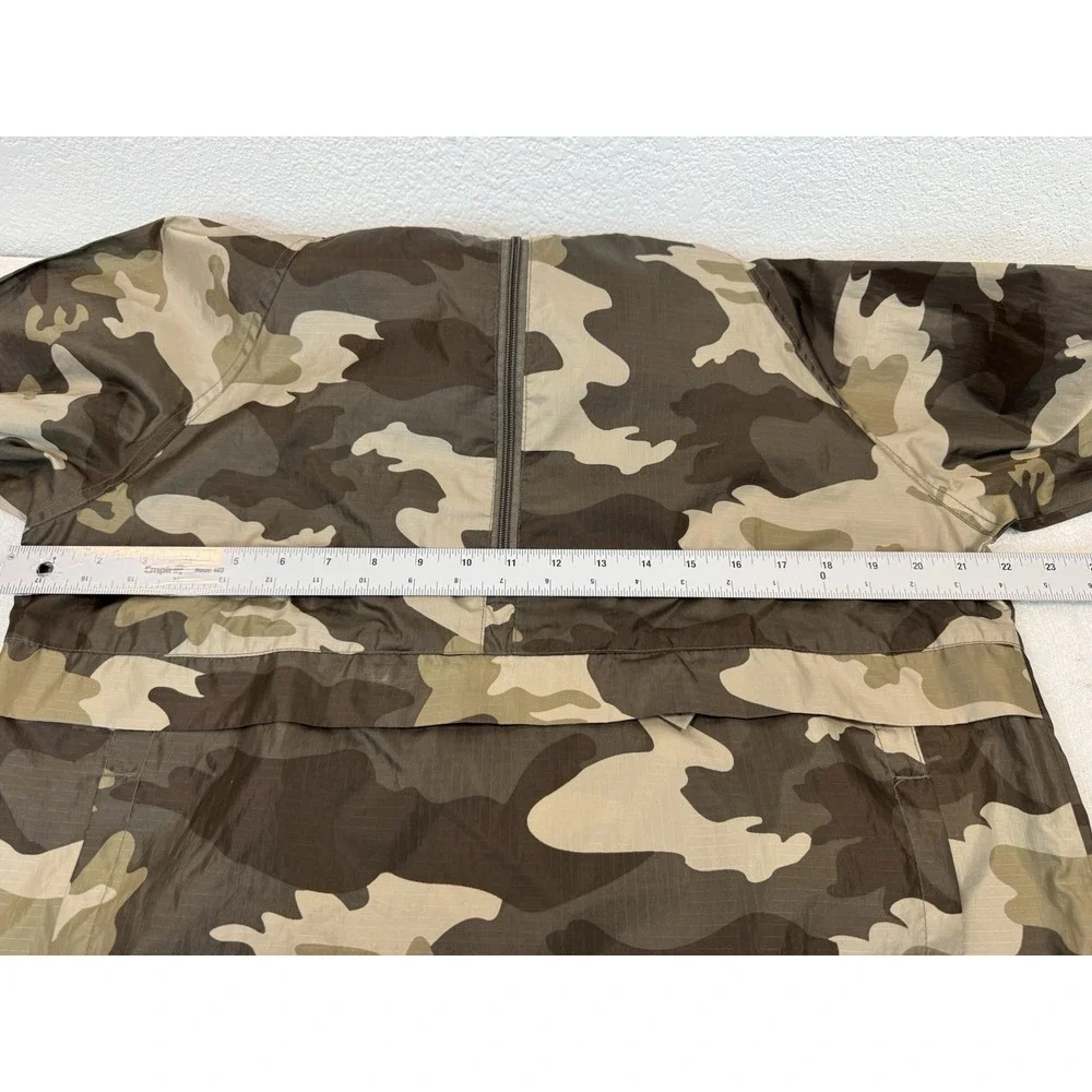 The Childrens Place Camouflage Pullover Windbreaker Jacket Boys Size L 10/12